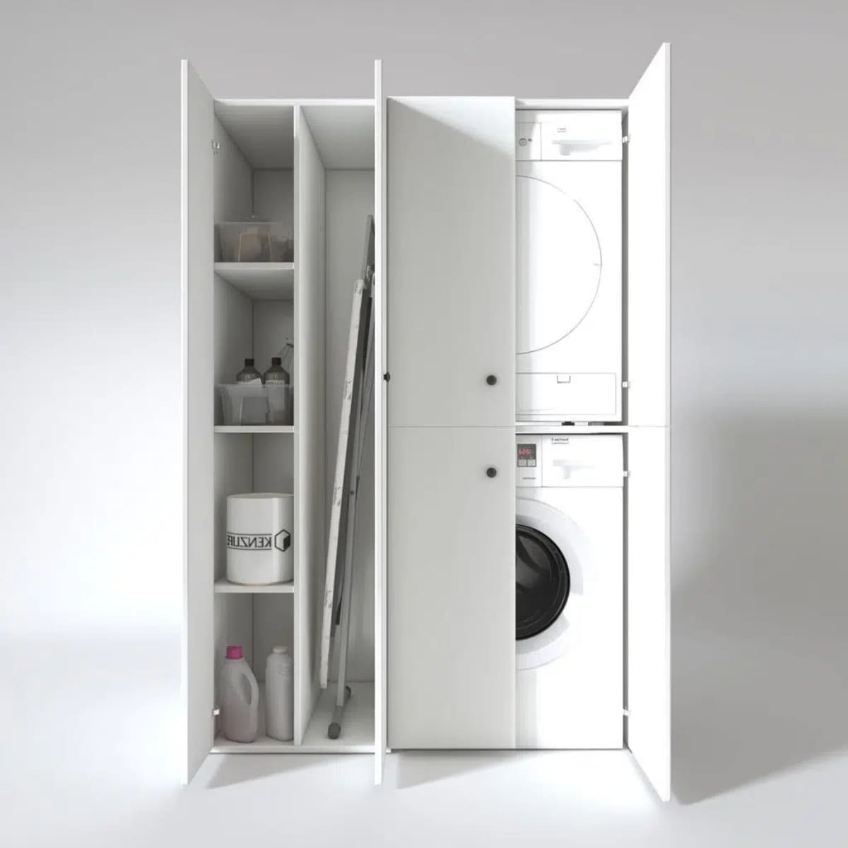 Kenzlife membran çamaşır kurutma makinesi dolabı yaromira byzbyz çerçeve 180*120*64 mebran kapak suntalam gövde