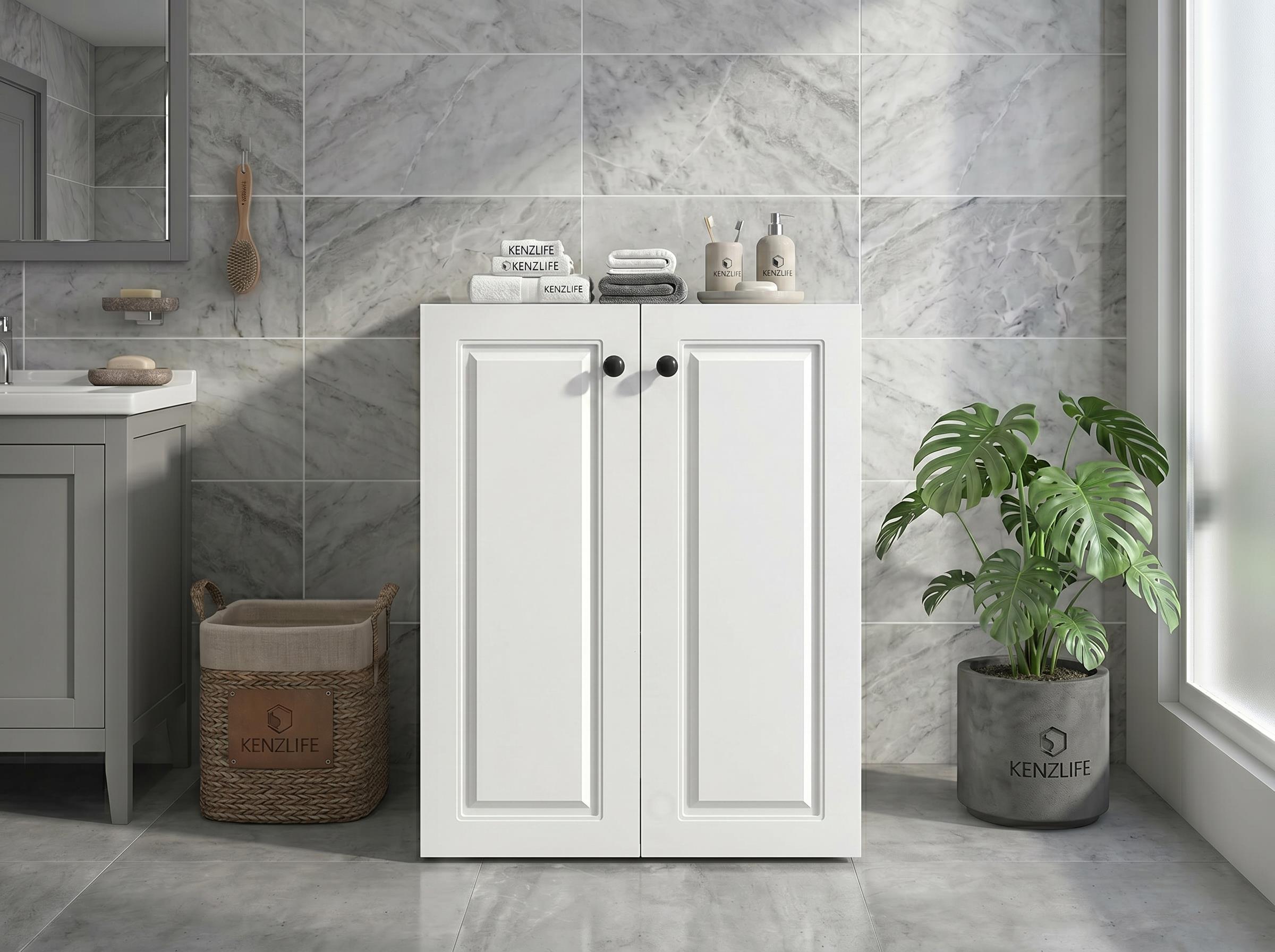 Kenzlife membran çamaşır makinesi dolabı kapaklı tatyana byzbyz çerçeve 90*70*60 mebran kapak suntalam gövde banyo ofis kapaklı arkalıksız