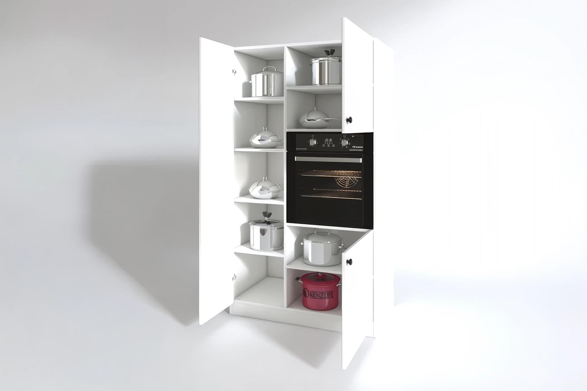 Kenzlife ankastre fırın dolabı banumdf byz 180*100*56 % 100 mdf mutfak