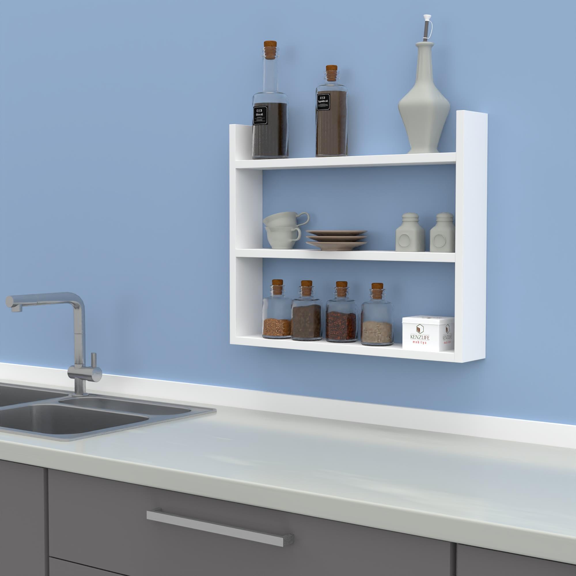 Kenzlife mutfak rafı abidin byz 060*050*10 tezgah