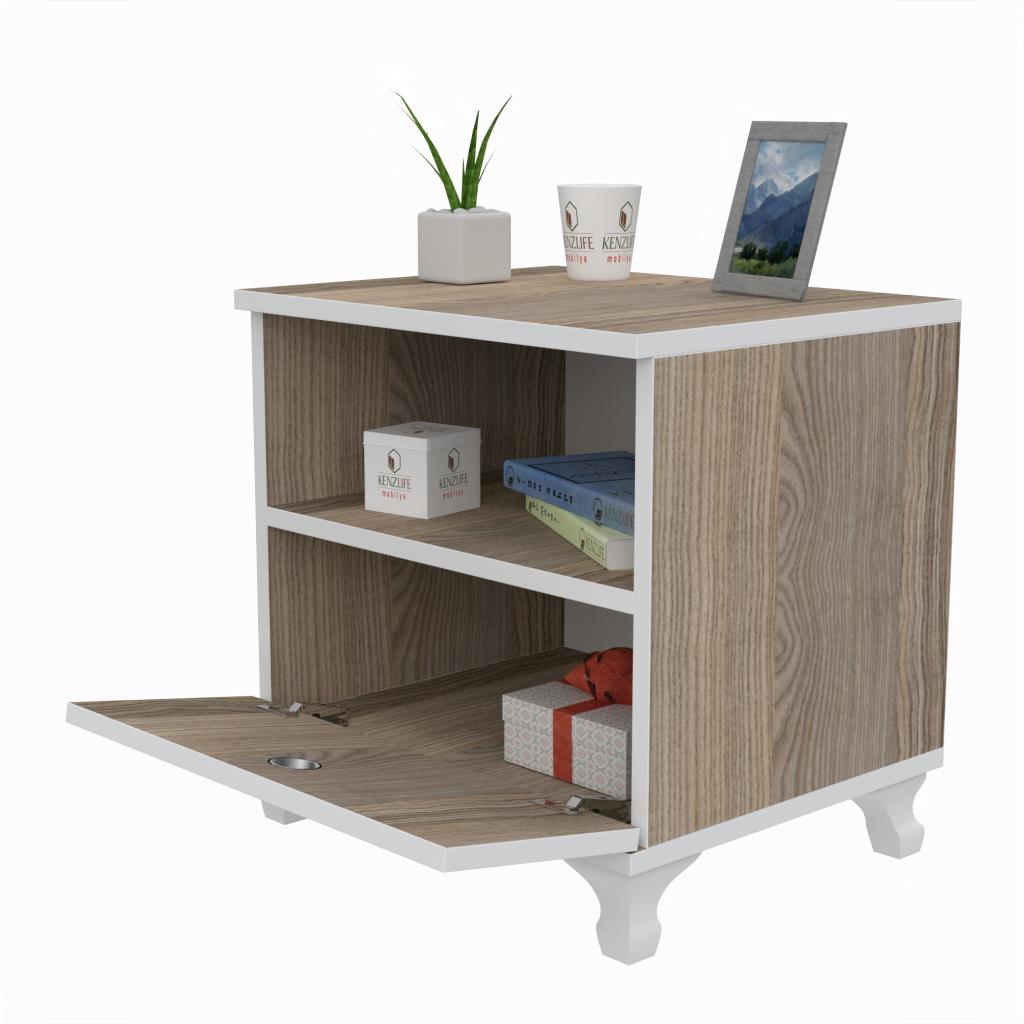 Kenzlife komidin aberto crd komodin şifonyer kitaplık yatak odası genç odası