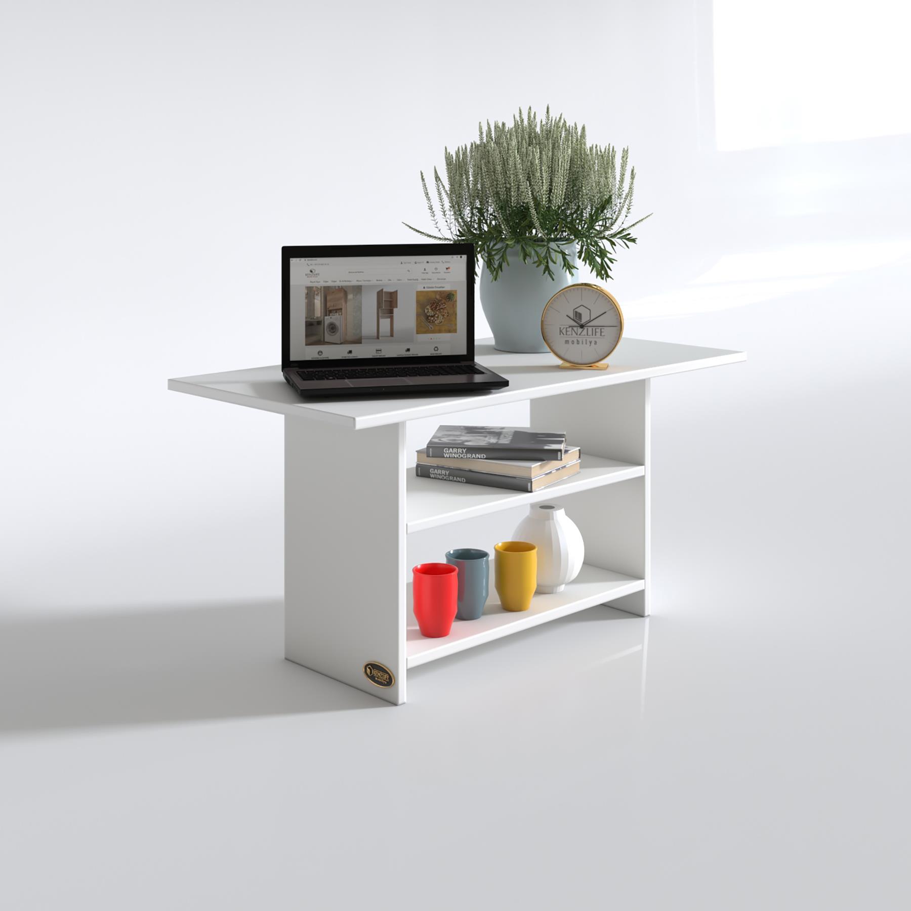 Kenzlife orta salon sehpası boston byz 075*070*50 yemek masası